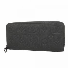 Louis Vuitton Long Wallet Taurillon Monogram Zippy Horizontal M11721 Noir Men's