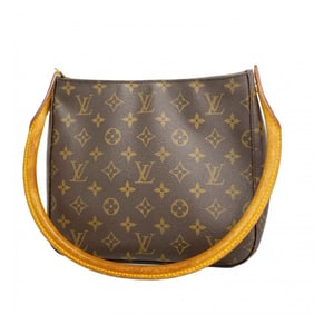 Louis Vuitton Shoulder Bag Monogram Looping MM M51146 Brown Women's