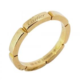 Cartier Ring Lanier 18KYG Yellow Gold #57 Men's