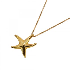 Tiffany necklace starfish 18KYG yellow gold ladies