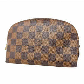 Louis Vuitton Pouch Damier Pochette Tick N47516 Ebene Ladies