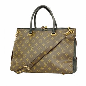 Louis Vuitton handbag Monogram Pallas M42756 Brown ladies