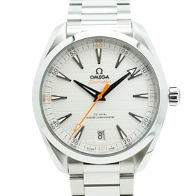 Omega Seamaster 220.10.41.21.02.001 Silver Dial Men's Watch