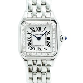 Cartier Panthere W4PN0007 White Dial Watch for Women