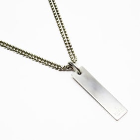 GUCCI Necklace Silver 925 Men's g3720a