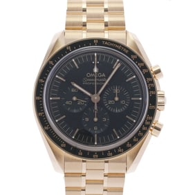 OMEGA Omega Speedmaster Moonwatch 310.60.42.50.10.001 Men's YG Watch Manual Winding Green Dial
