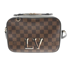 LOUIS VUITTON Damier Santa Monica Brown N40189 Women's Canvas Shoulder Bag