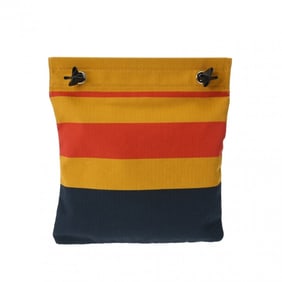 HERMES Sac Aline MM Rocabar Jaune/Orange/Marine Z Stamp (around 2021) Women's Toile Chevron Swift