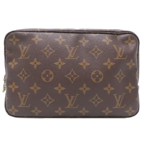 Louis Vuitton Truss Toilette 23 Women's and Men's Pouch M47524 Monogram Brown