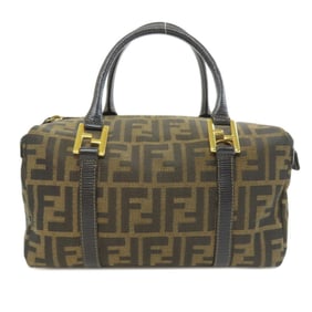 FENDI Zucca pattern handbag canvas for women