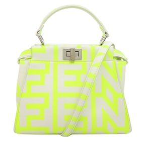 Fendi Peekaboo Mini Marc Jacobs Collaboration Handbag Calfskin Women's FENDI