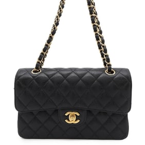 Chanel Chain Shoulder Bag Matelasse 23 Coco Mark Double A01113 CHANEL Flap Black