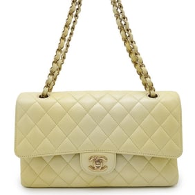 Chanel Chain Shoulder Bag Matelasse 25 Coco Mark Calf Leather Double A01112 CHANEL Gradient