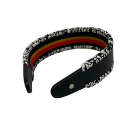 HERMES Hermes Grace Headband Black Women's