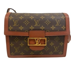 LOUIS VUITTON M51410 Sac Dauphine Monogram Shoulder Bag for Women, Brown