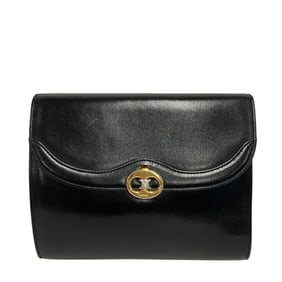 CELINE Macadam Shoulder Bag for Women, Black