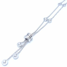 BVLGARI B.zero1 Element Necklace 5P Diamond K18WG White Gold 293135