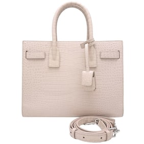 Yves Saint Laurent SAINT LAURENT PARIS Saint Laurent Paris Sac du Jour 421863 Handbag Leather Pink