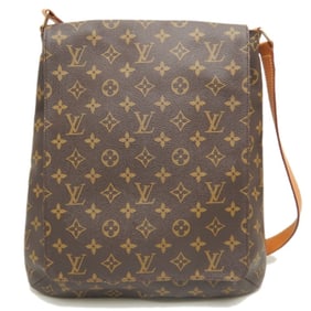 LOUIS VUITTON Louis Vuitton Monogram Musette M51256 Shoulder Bag Brown 252574