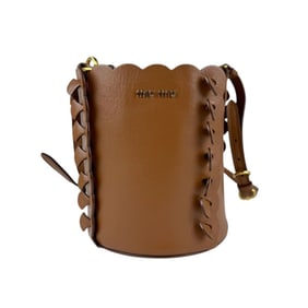 Miu Miu Miu shoulder bag leather brown ladies z4974