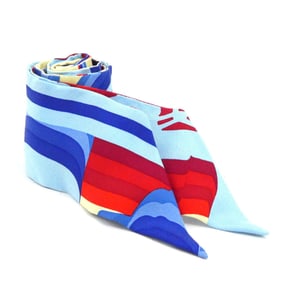 Hermes HERMES Scarf/Muffler Twilly Silk Multicolor Women's h31132a