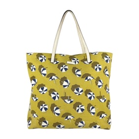 GUCCI Handbag Canvas Leather Yellow Men's Women's 295252 z4973