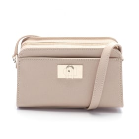 Furla 1927 Crossbody Shoulder Bag Leather Women's Beige WB01083ARE000B4L00