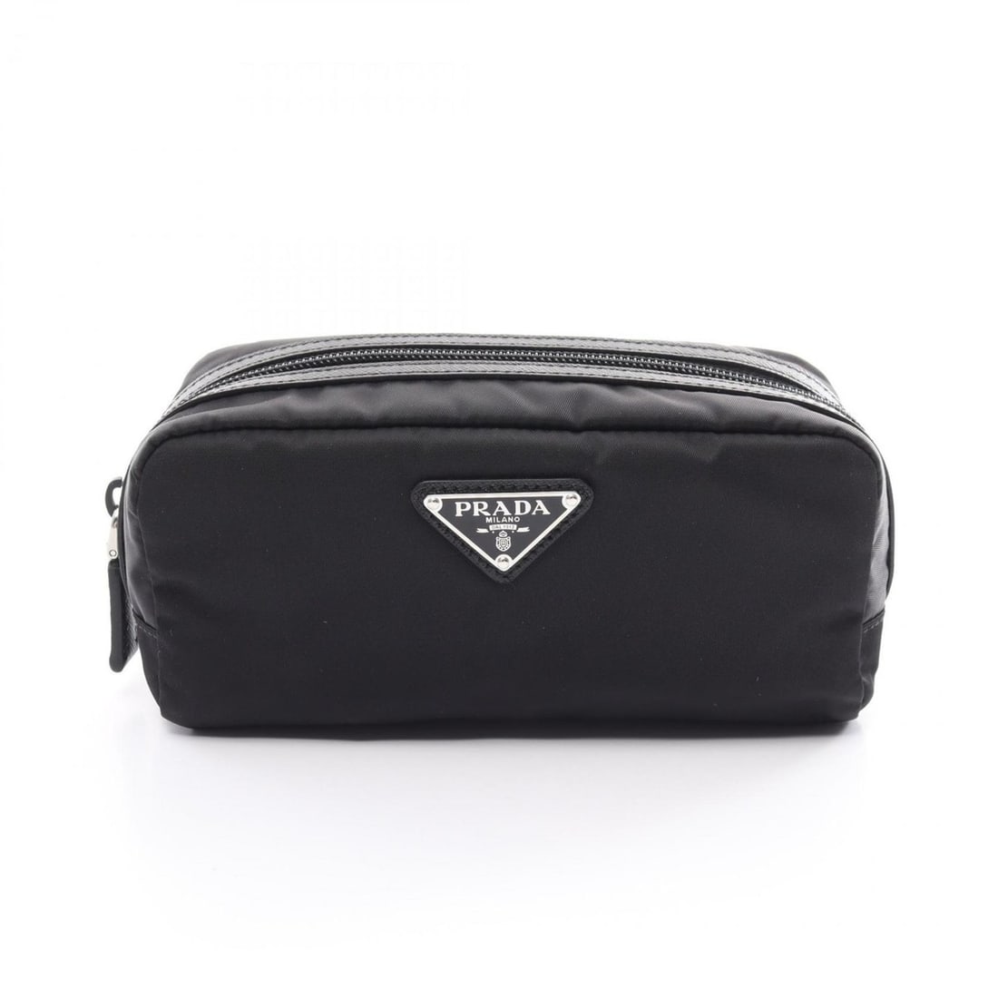 PRADA TESSTO + SAFFIAN Pouch Bag Nylon Saffiano Leather Women's Black 2NA0452DMHF0002: Category: DesignType: PouchColor: BlackGender: WomenMaterial: Nylon , Leather Leather/Fur Type: Saffiano leatherCategory: GeneralBrand: PradaSection: ConditionRanking: Rank N New / never usedCondition