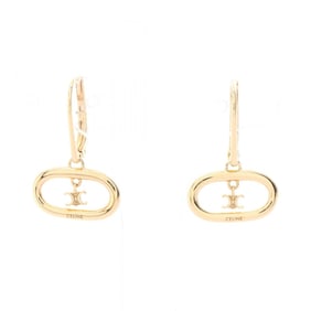 CELINE Mobile Maillon Triomphe Earrings GP (Gold Plated) Women's Gold 46X556BRA35OR