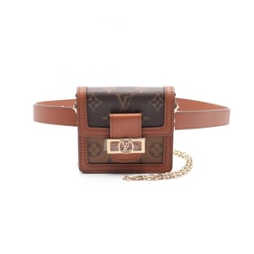 Louis Vuitton LOUIS VUITTON Bumbag Dauphine BB Monogram Reverse Waist Bag Body Coated Canvas Leather