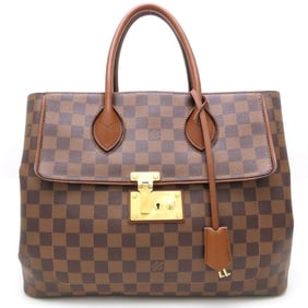 LOUIS VUITTON Louis Vuitton Damier Ascot N41273 Handbag Ebene 352430