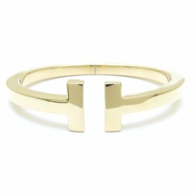 TIFFANY&Co. Tiffany T Square Bangle K18YG Yellow Gold 293670