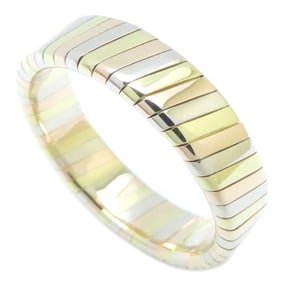 BVLGARI Tubogas Ring, 18K Three-Color Gold, 293680