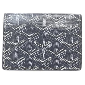 GOYARD Goyard Business Card Holder/Card Case Malezerbe Grey 181359