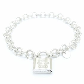 TIFFANY&Co. Tiffany 1837 Rock Bracelet, 925 Silver, 293636