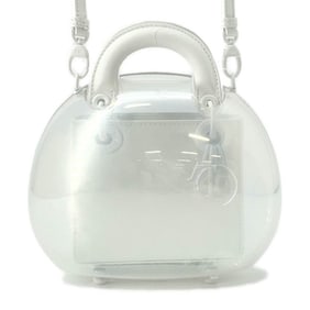 Christian Dior Handbag Lady Capsule 2way Shoulder Bag Mori Mariko Collaboration White