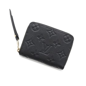 Louis Vuitton Wallets & Coin Cases Monogram Empreinte Zippy Purse M60574 LOUIS VUITTON Black