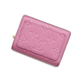Louis Vuitton Bi-fold Wallet Monogram Empreinte Portefeuille Q M82514 LOUIS VUITTON Pink