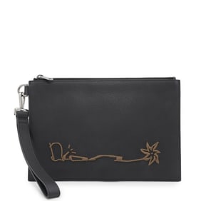 Christian Dior Cactus Jack Collaboration Clutch Bag 2ESCA338SOT Black