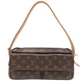 Louis Vuitton Viva Cite MM Women's Shoulder Bag M51164 Monogram Brown