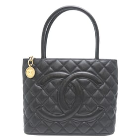 Chanel Reissue Tote Women's Handbag A01804 Caviar Skin Noir (Black)