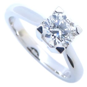 HARRY WINSTON Harry Winston HW Ring Single Diamond 0.57ct.F.VS1.3Excellent RGDPRD005HWL Pt950