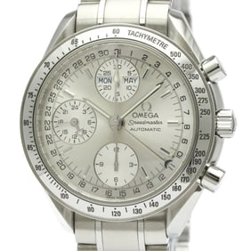 Polished OMEGA Speedmaster Triple Date Steel Automatic Watch 3523.30 BF578790