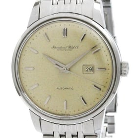 Vintage IWC Schaffhausen Cal C.8541 Steel Automatic Mens Watch BF580028