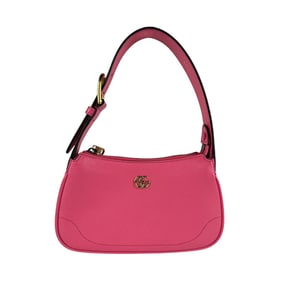 GUCCI GG Marmont Aphrodite Mini Handbag, Leather, Pink, Women's, 739076 z5163