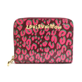 Louis Vuitton LOUIS VUITTON Wallets and coin cases Monogram Vernis Leopard Zippy Coin Purse Patent