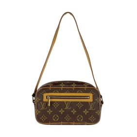 Louis Vuitton LOUIS VUITTON Shoulder Bag Monogram Pochette Cite Canvas Brown Women's M51183 z5166