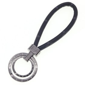 Louis Vuitton Keyring Monogram Eclipse Portocle LV Harlow M68853 Keychain Black Grey Men's LOUIS