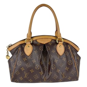 Louis Vuitton LOUIS VUITTON Handbag Monogram Tivoli PM Canvas Brown Gold Women's M40143 z5080