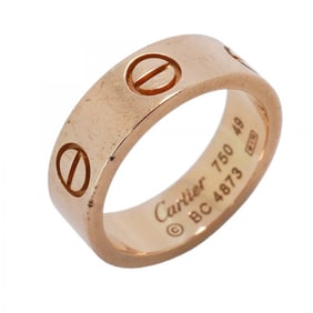 Cartier Ring Love 18KPG Pink Gold #49 Ladies